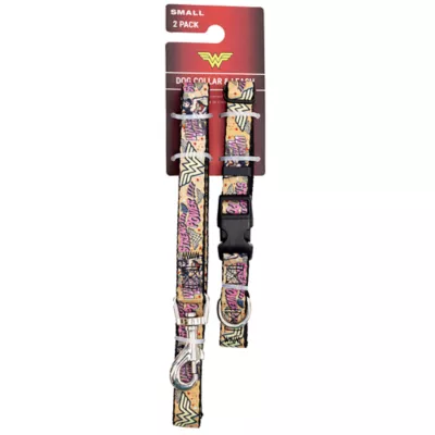 Buckle-Down Wonder Woman Dog Collar and Leash Set - Image 1