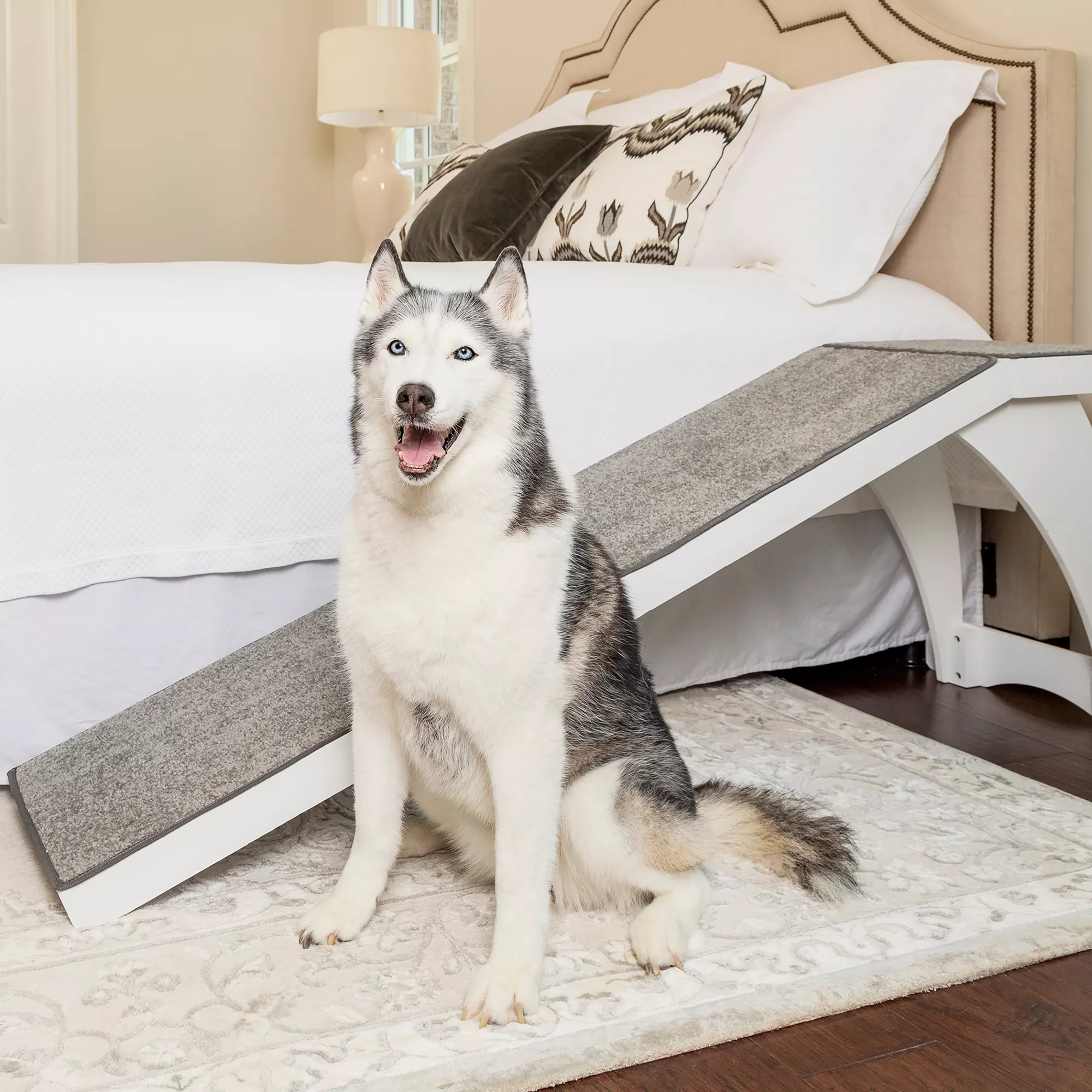 PetSafe CozyUp Bed Ramp - White