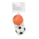 Product Spalding Basketball and Soccer Dog Toy Set