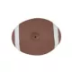 Product Spalding Baseball and Football 2 Count Dog Toys