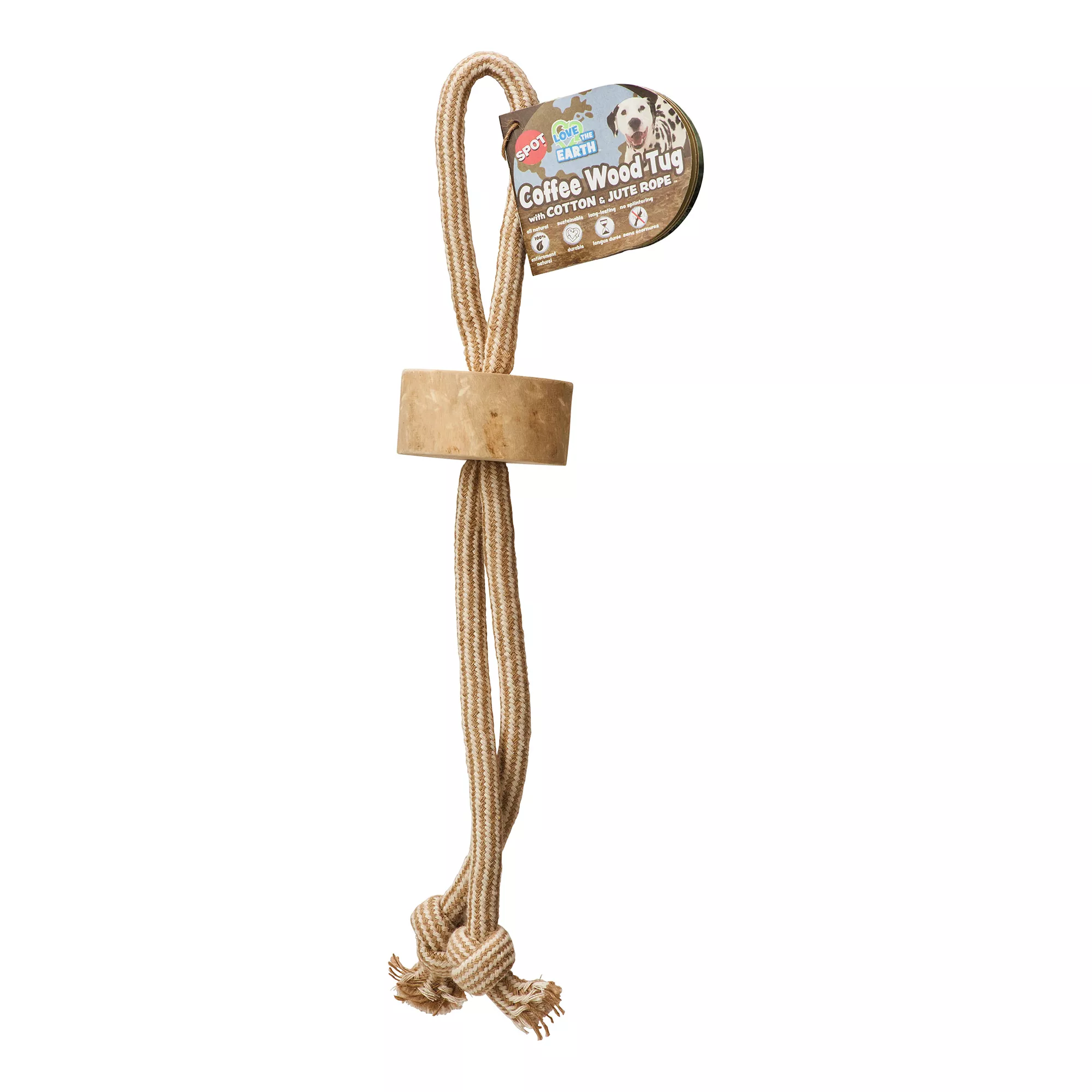 Coffee Wood Dog Rope Chews