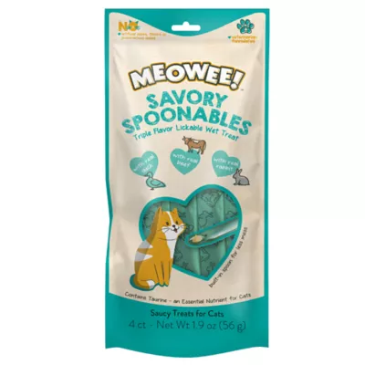 Product Meowee! Savory Spoonables - 4 CT, 1.9 OZ