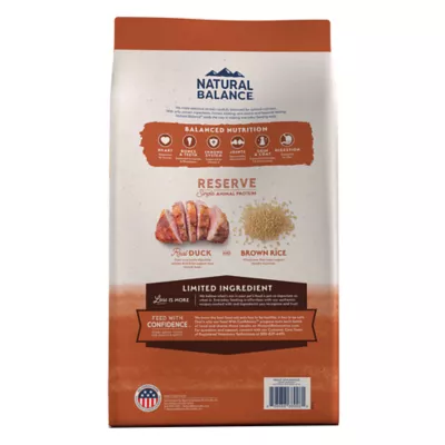 Product Natural Balance Limited Ingredient Diets Adult Dry Dog Food - Duck & Brown Rice