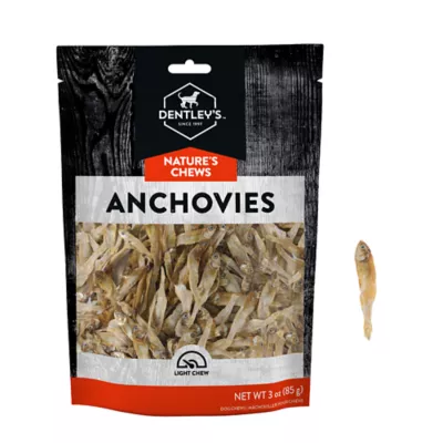 Product Dentley's Natural Chews Anchovies 3 OZ