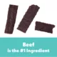 Product Wiggles and Wags Beef Meaty Bars