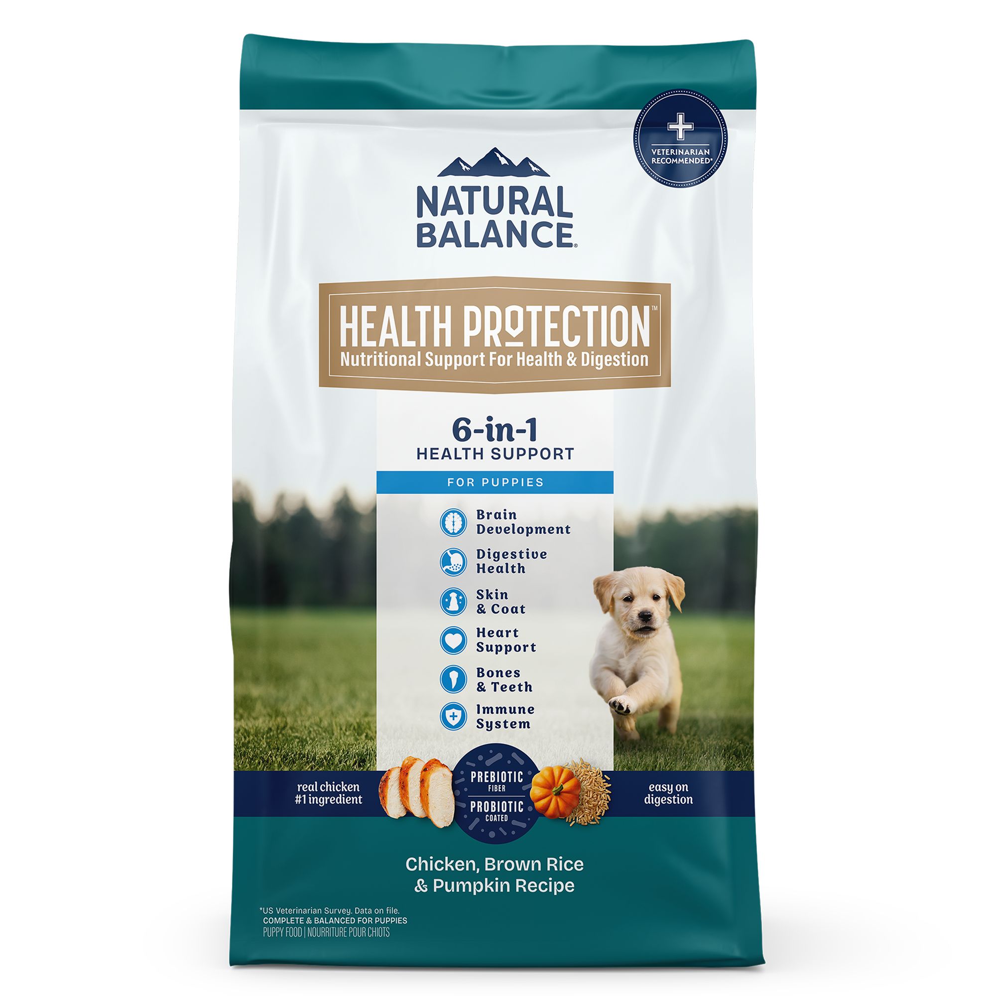 Natural Balance Health Protection Puppy Dry Dog Food Chicken
