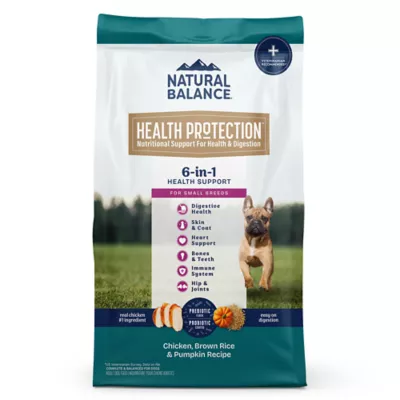 Natural Balance Health Protection Small Breed Adult Dog Dry Food - Chicken, Brown Rice & Pumpkin - Image 1