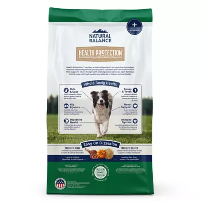 Product Natural Balance Health Protection Adult Dog Dry Food - Lamb, Brown Rice & Pumpkin