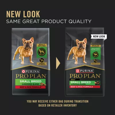 Product Purina Pro Plan Specialized Shredded Blend Small Breed Adult Dry Dog Food - Beef & Rice