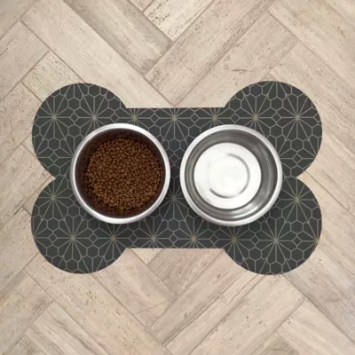 Product Washable Dog Bowl Mat Geoscope 18" x 27"