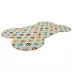 Washable Dog Bowl Mat Happy Paws 18" x 27" image thumbnail 4