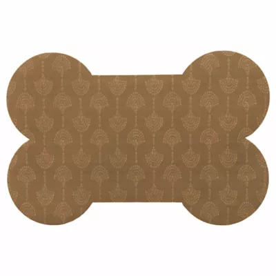 Product Washable Dog Bowl Mat Gentle Fans 18" x 27"