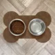 Product Washable Dog Bowl Mat Gentle Fans 18" x 27"