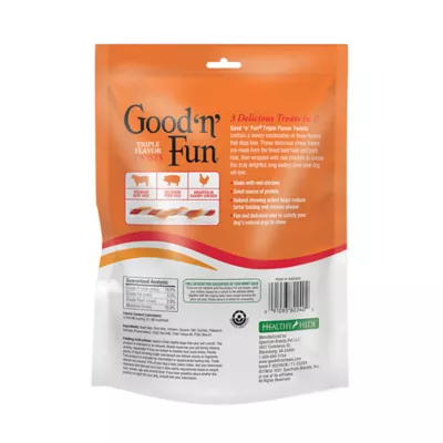 Product Good 'n' Fun Triple Flavor Twists 12 OZ