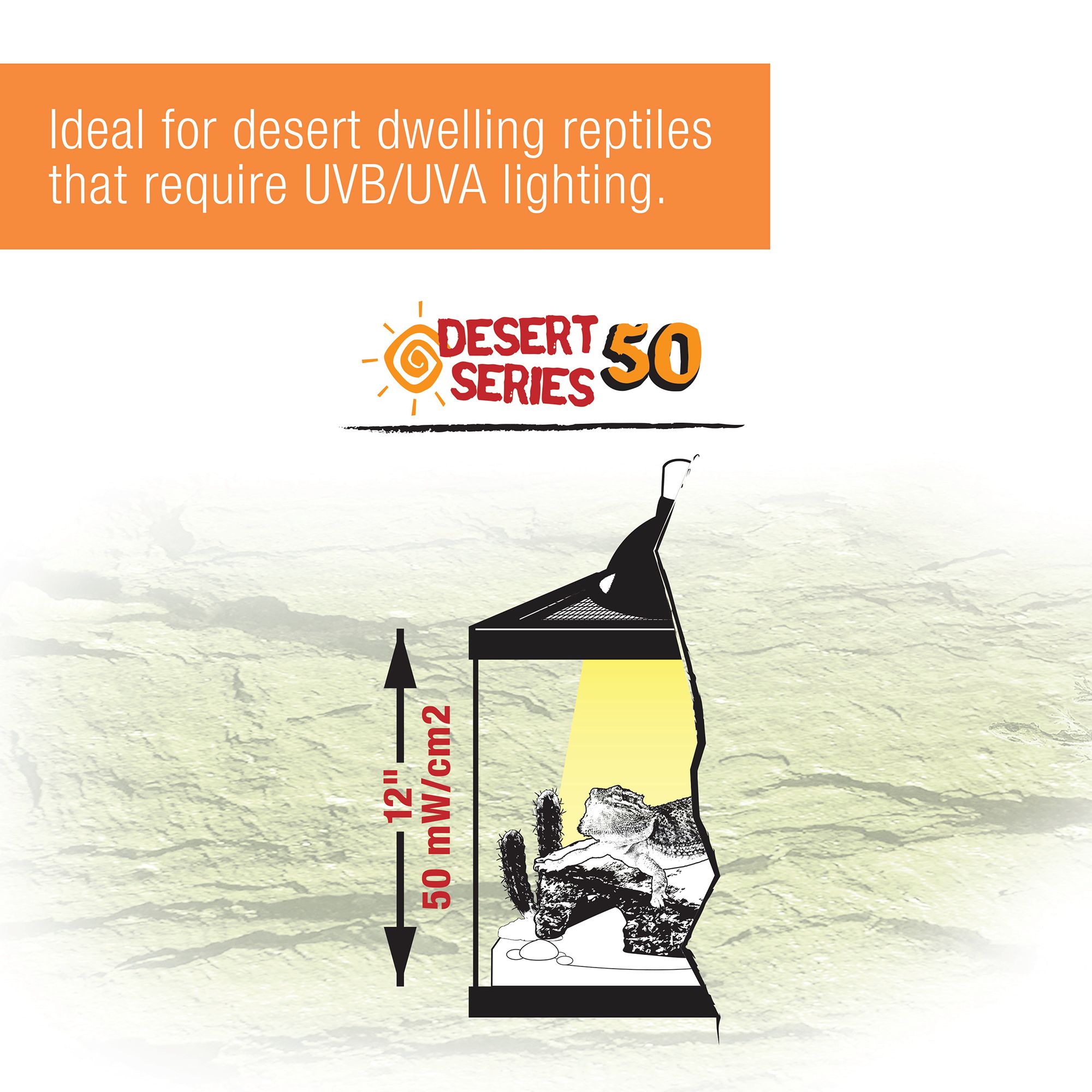 Zilla® T8 Desert Fluorescent Bulb Reptile Terrarium Lighting - 15 watt - thumbnail 5