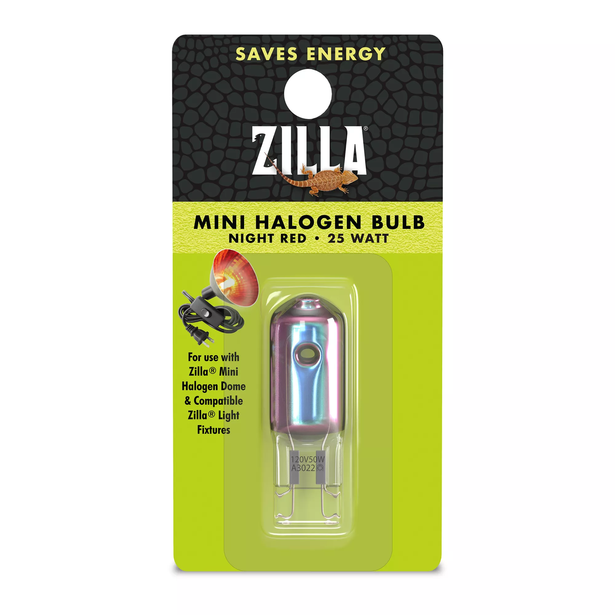 Zilla® Night Red Mini Halogen Bulb