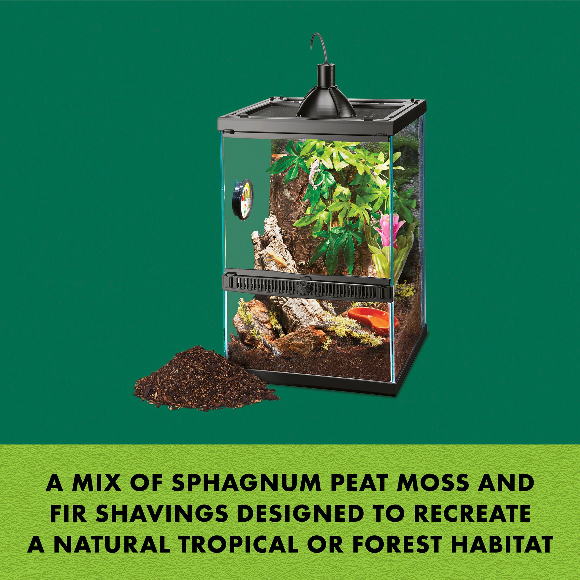 Zilla® Jungle Mix Substrate - Reptile Substrate & Bedding - 8 qt - thumbnail 2