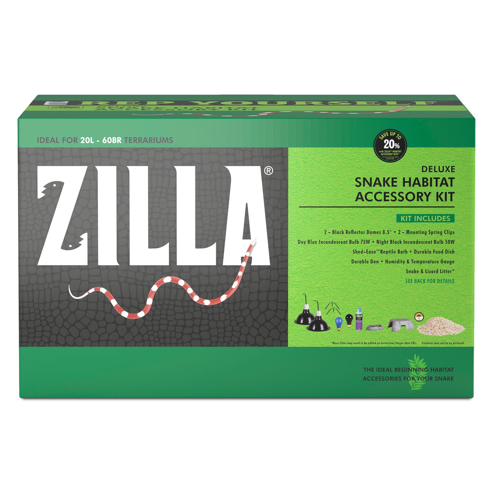 Zilla® Snake Habitat Accessory Kit