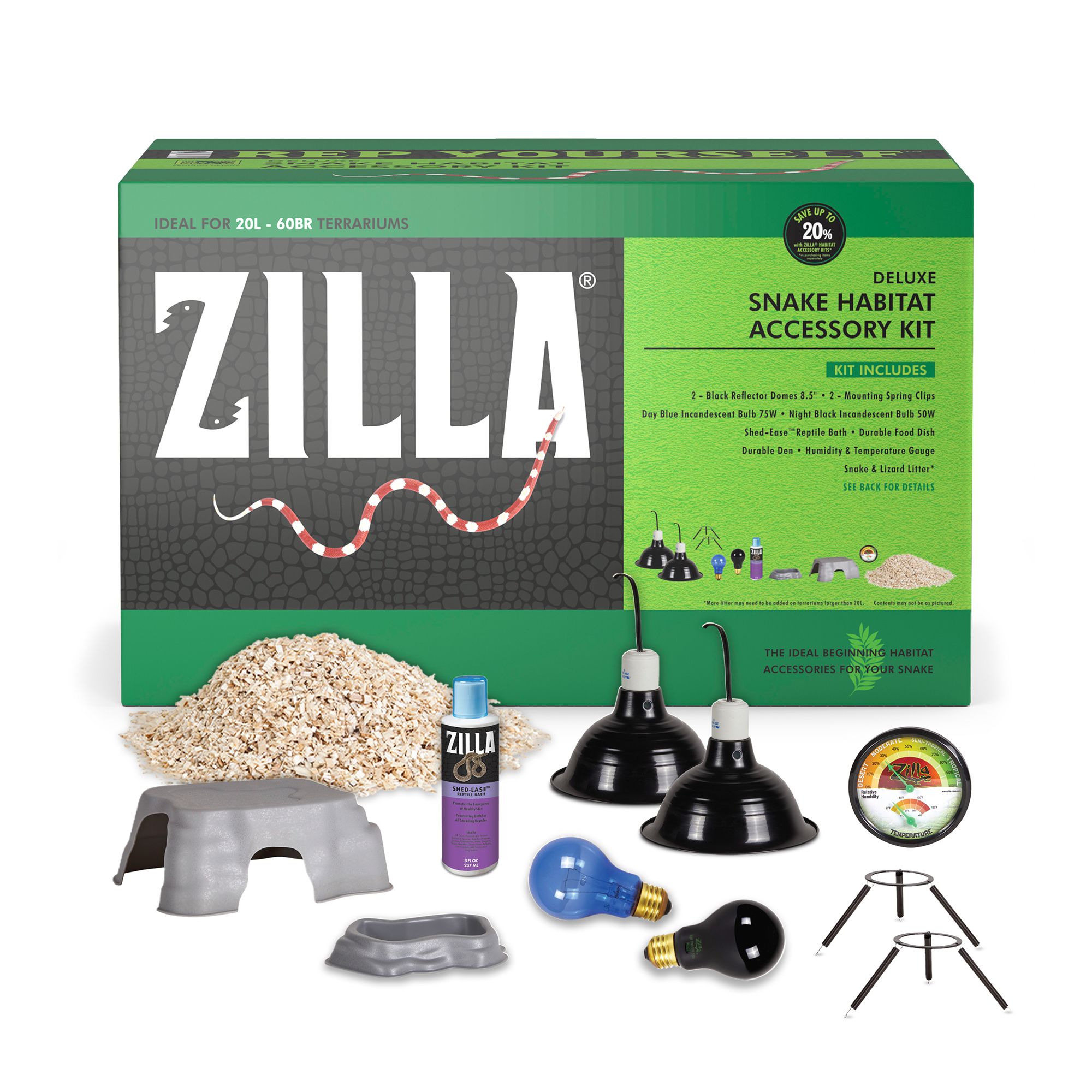 Zilla® Snake Habitat Accessory Kit - thumbnail 2