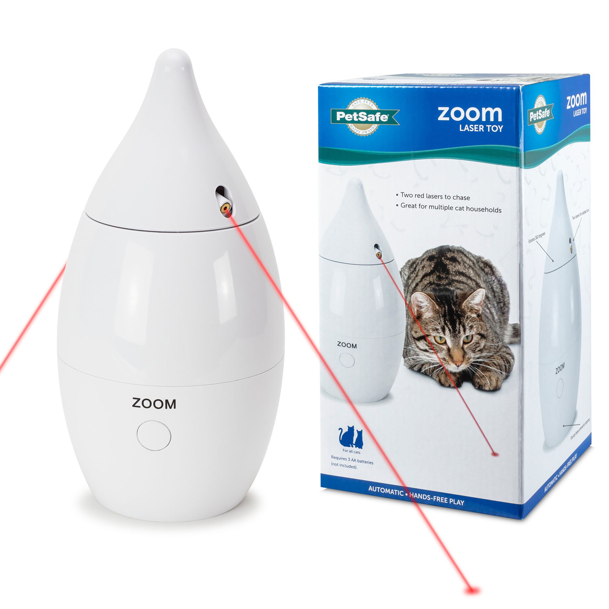 PetSafe Zoom Rotating Laser Cat Toy