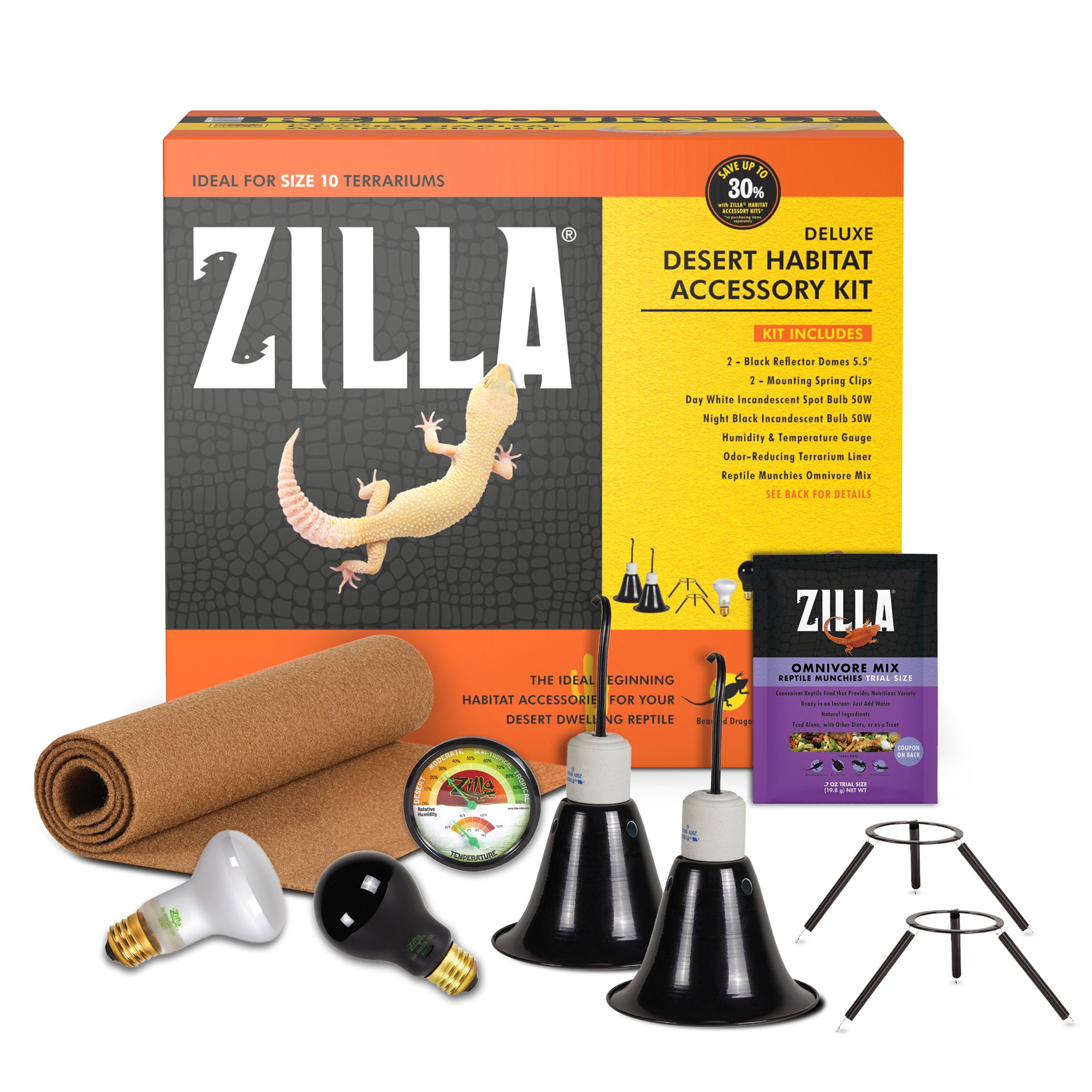 Zilla® Desert Habitat Accessory Kit - Desert Terrarium Accessory Kit - thumbnail 2