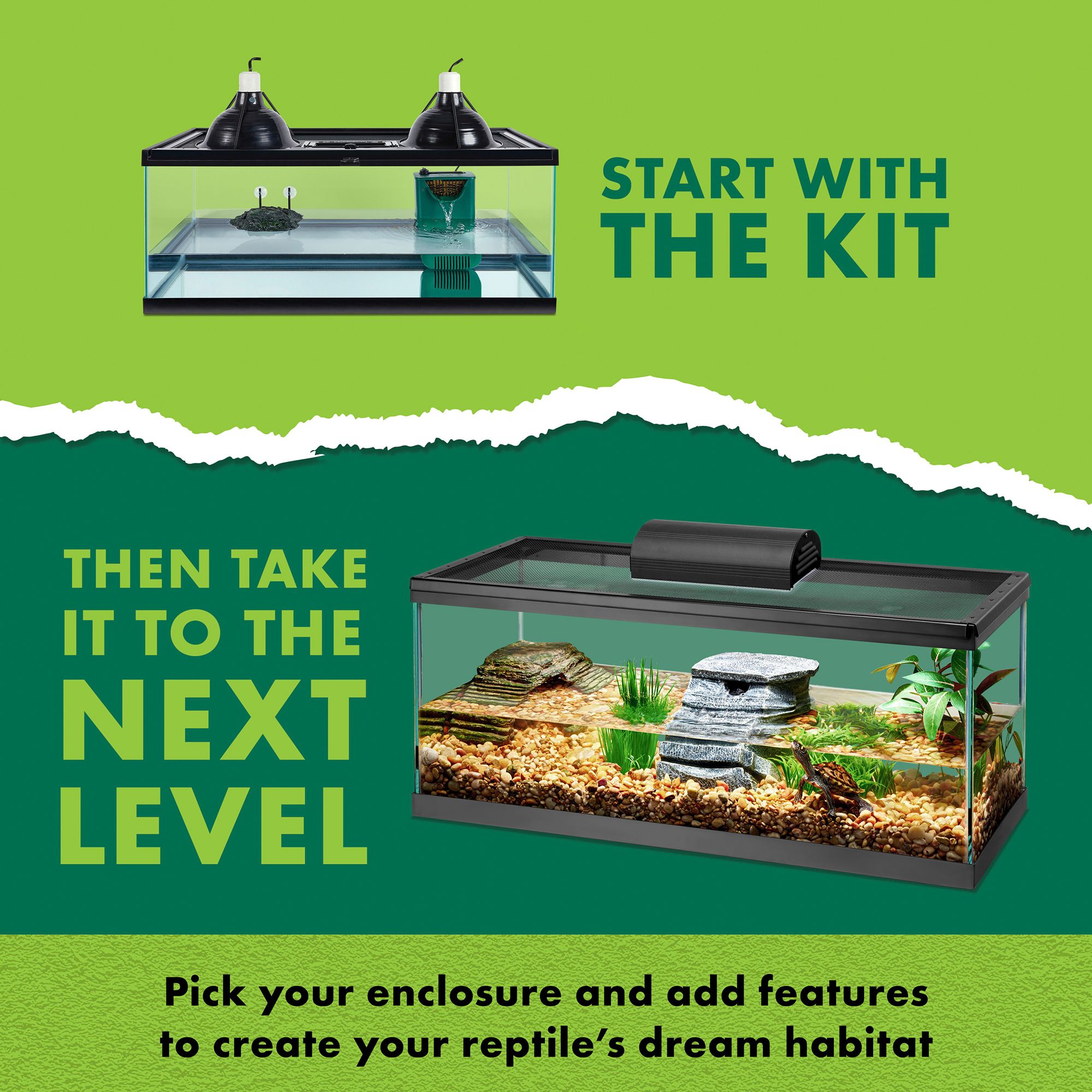 Zilla® Aquatic Turtle Habitat Accessory Kit - Aquatic Turtle Basking Dock - thumbnail 7