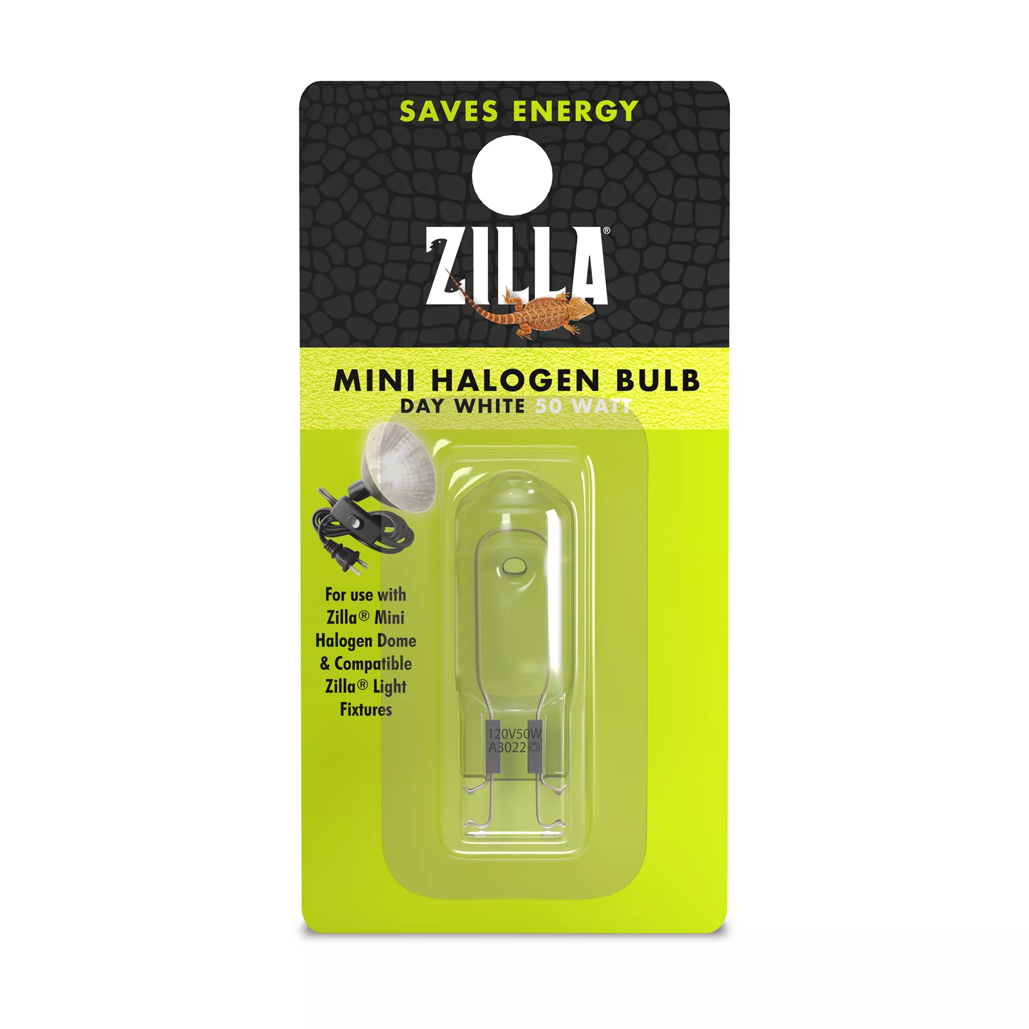 Zilla® Mini Halogen Day White Bulb