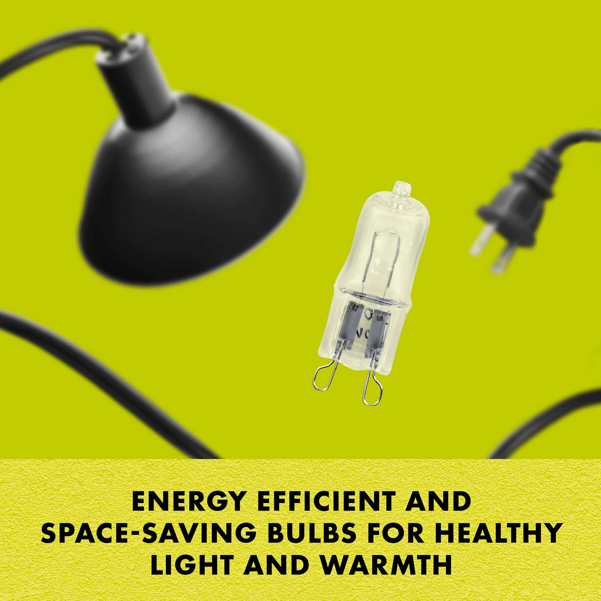Zilla® Mini Halogen Day White Bulb Reptile Daytime Heat Bulb for Terrariums - 50 watt - thumbnail 2