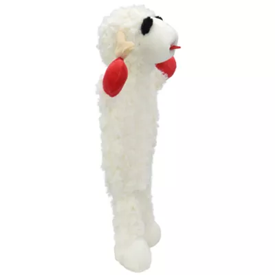 Product Multipet Lamb Chop Crinkle Squeaker Plush Dog Toy