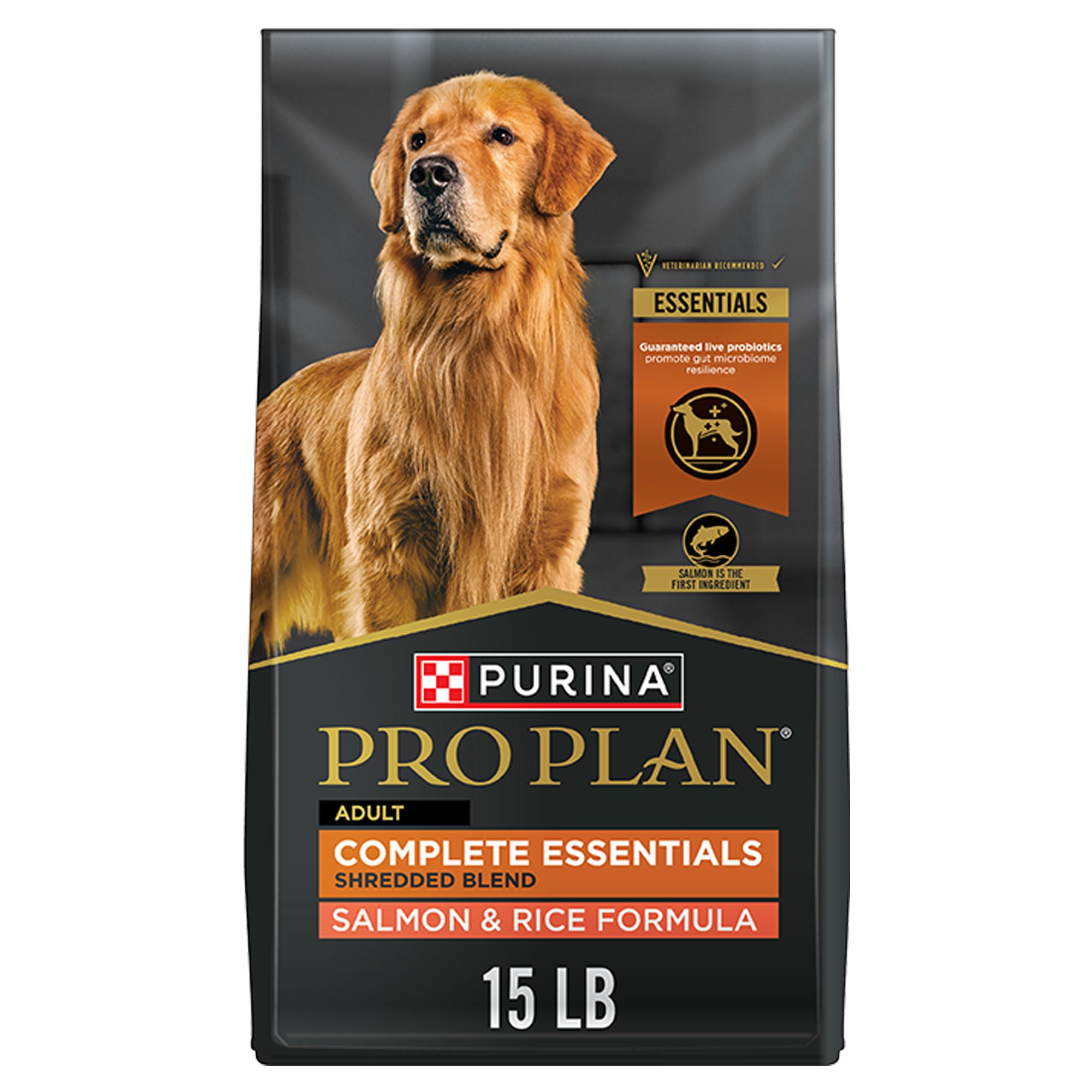 Purina Pro Plan Complete Essentials Shredded Blend Adult Dry Dog