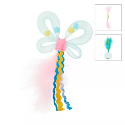 Product Whisker City® Mesh with Feathers Cat Toy