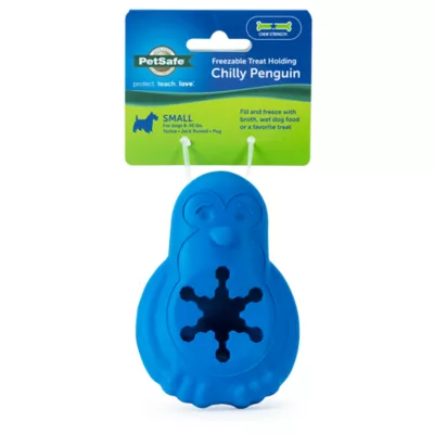 Product  PetSafe® Freezable Treat Holding Chilly Penguin Toy