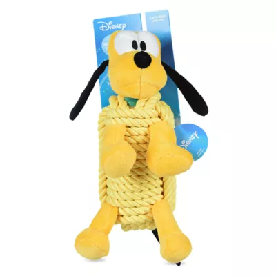 Product Pluto Squeaker Rope Plush Dog Toy