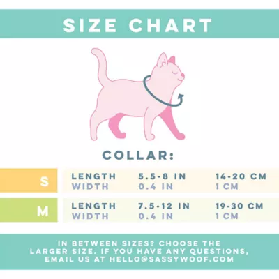 Product Sassy Meow Hello Kitty Collar