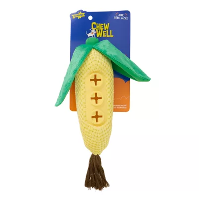 Product Joyhound Corn Treat Dispensing Plush Dog Toy