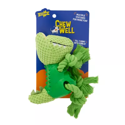 Product Joyhound Alligator Treat Dispensing Rope Dog Toy