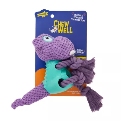 Product Joyhound Hippo Treat Dispensing Rope Dog Toy