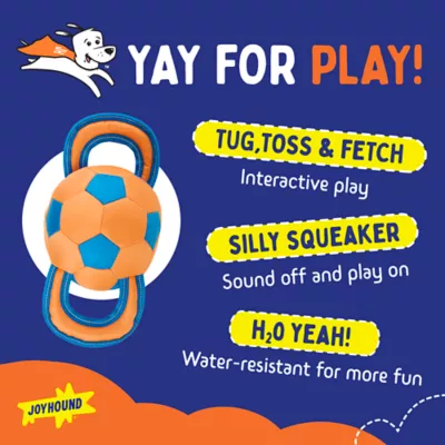 Product Joyhound Game On Tug Ball w/Handles Dog Toy
