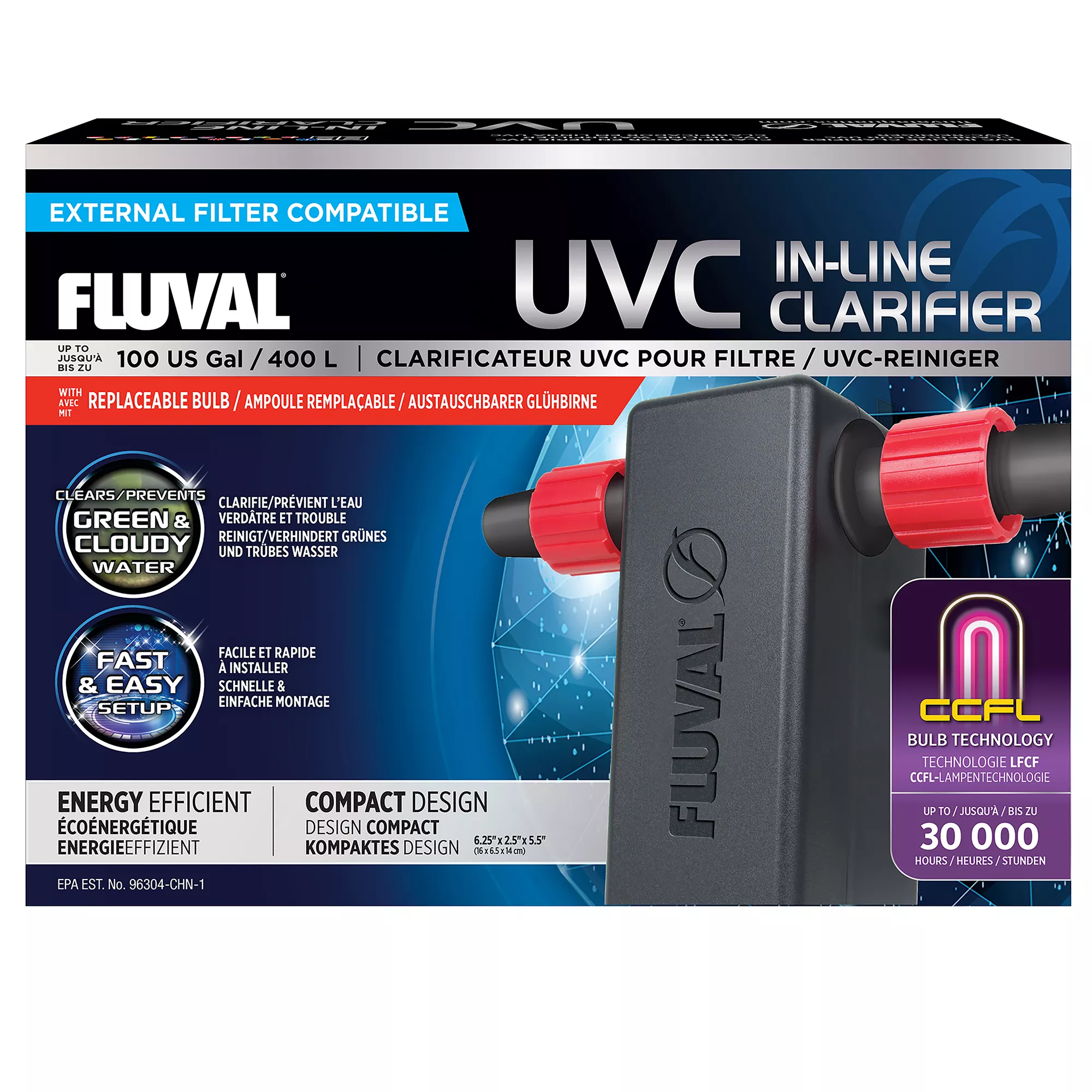 FLUVAL UVC In-Line Clarifier