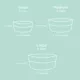 Product Waggo Ceramic Dipper Pet Bowl