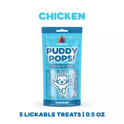 Product Weruva Puddy Pops Lickable Cat Treat - 5 CT, 2.5 OZ