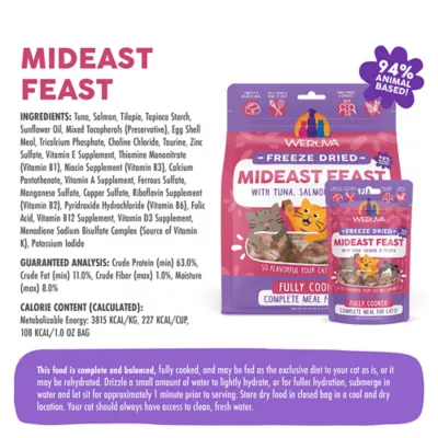 Weruva Freeze Dried Cat Food - Fully Cooked, Mideast Feast - Image 4