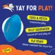 Product Joyhound Game On Active Football Squeaker Dog Toy