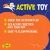 Joyhound® Game On Active Football Squeaker Dog Toy image thumbnail 4