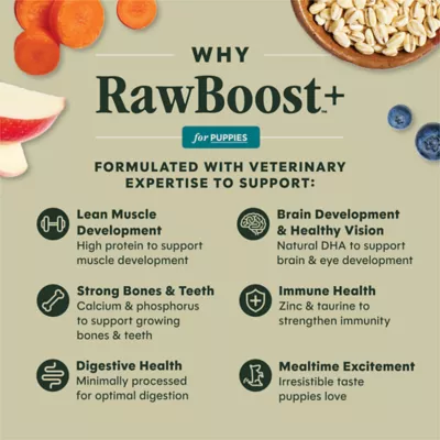 Instinct® RawBoost Whole Grain Kibble + Freeze-Dried Raw Puppy Dry Dog Food - Chicken & Brown Rice - Image 3