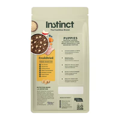 Instinct® RawBoost Whole Grain Kibble + Freeze-Dried Raw Puppy Dry Dog Food - Chicken & Brown Rice - Image 8