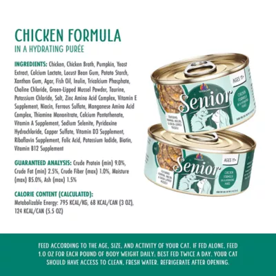 Product Weruva Cat - Senior, Wet Food, Pate, Chicken, 3 OZ