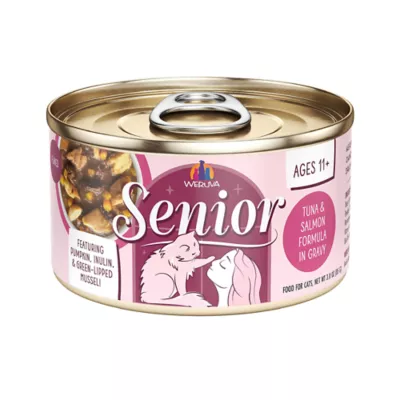 Product Weruva Cat - Senior, Wet Food, Gravy, Flaked, Tuna, Salmon, 3 OZ