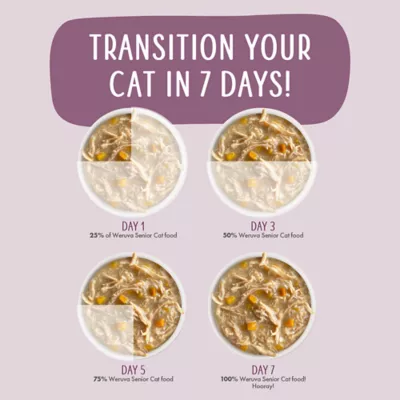Product Weruva Cat - Senior, Wet Food, Gravy, Flaked, Tuna, Salmon, 3 OZ