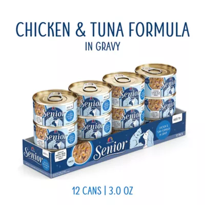 Product Weruva Cat - Senior, Wet Food, Minced, Gravy, Chicken, Tuna, 3 OZ